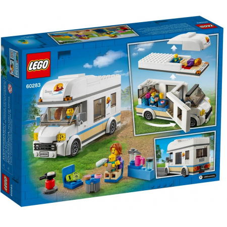 Lego City 60283 Wakacyjny kamper z wyposażeniem 5+